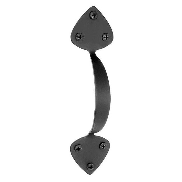 Acorn Mfg Acorn APDBP Smooth Iron Door Pull - Black APDBP